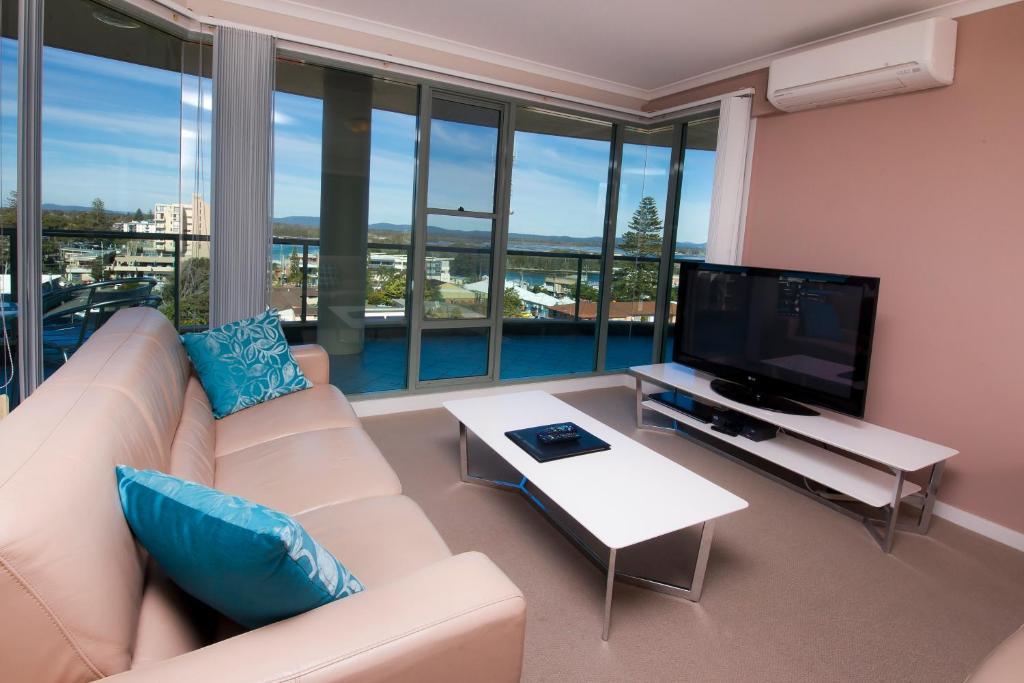Sails Apartments Forster Bagian luar foto